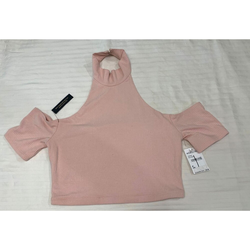NWT AFRM WOMENS CROP TOP WILD ROSA SIZE M